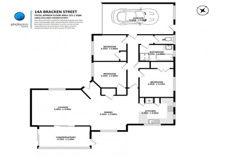 Photo of property in 14a Bracken Street, Leamington, Cambridge, 3432