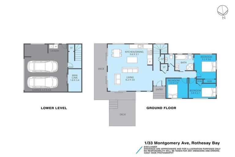 Photo of property in 2/33 Montgomery Avenue, Rothesay Bay, Auckland, 0630