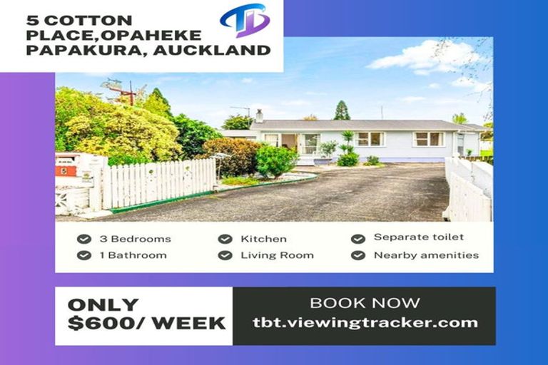 Photo of property in 5 Cotton Place, Opaheke, Papakura, 2113