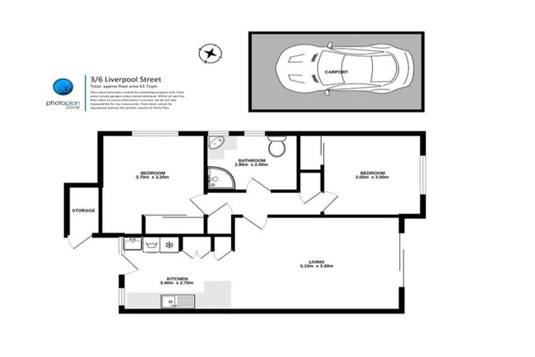 Photo of property in 3/6 Liverpool Street, Hamilton Central, Hamilton, 3204