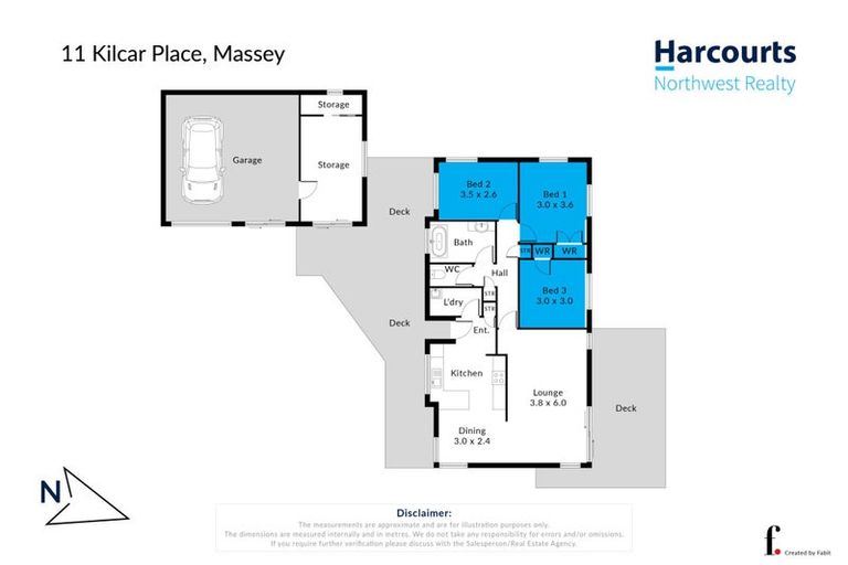 Photo of property in 11 Kilcar Place, Massey, Auckland, 0614