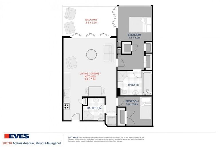 Photo of property in 202/16 Adams Avenue, Mount Maunganui, 3116