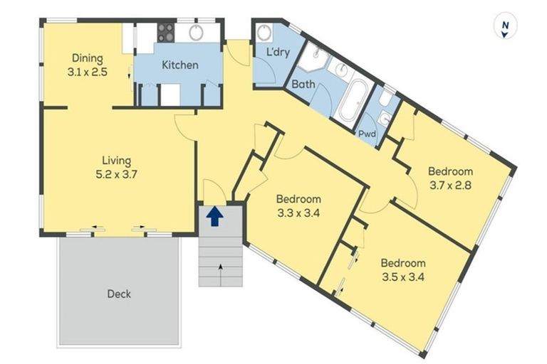 Photo of property in 2/2 Gretel Place, Hillcrest, Auckland, 0627