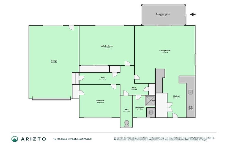 Photo of property in 15 Roeske Street, Richmond, 7020