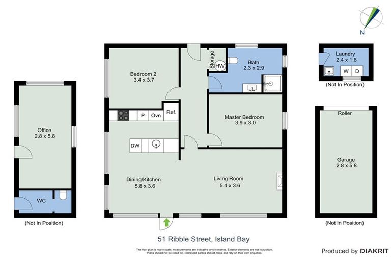 Photo of property in 51 Ribble Street, Island Bay, Wellington, 6023