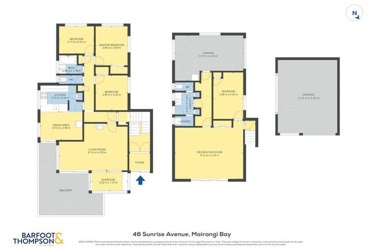 Photo of property in 46 Sunrise Avenue, Mairangi Bay, Auckland, 0630