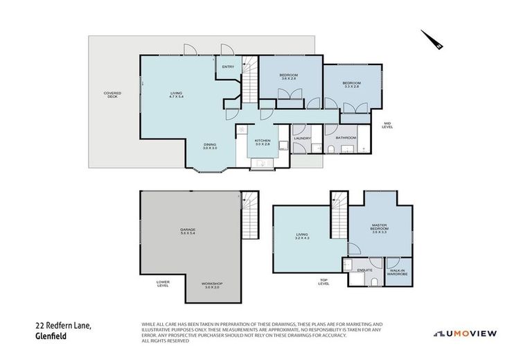 Photo of property in 22 Redfern Lane, Glenfield, Auckland, 0629