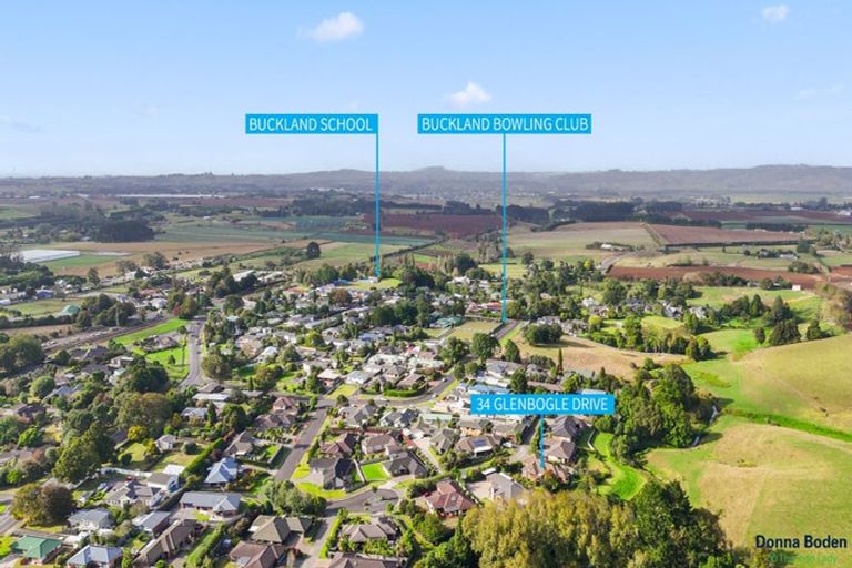 Photo of property in 34 Glenbogle Drive, Buckland, Pukekohe, 2677
