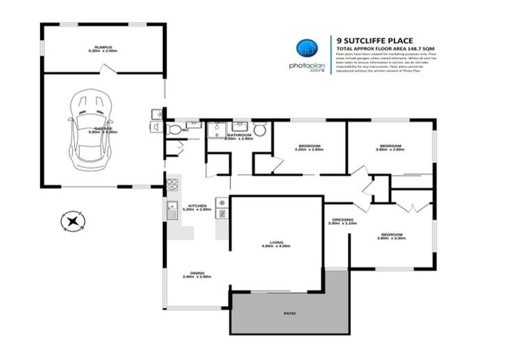 Photo of property in 9 Sutcliffe Place, Chartwell, Hamilton, 3210