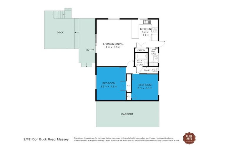 Photo of property in 2/191 Don Buck Road, Massey, Auckland, 0614