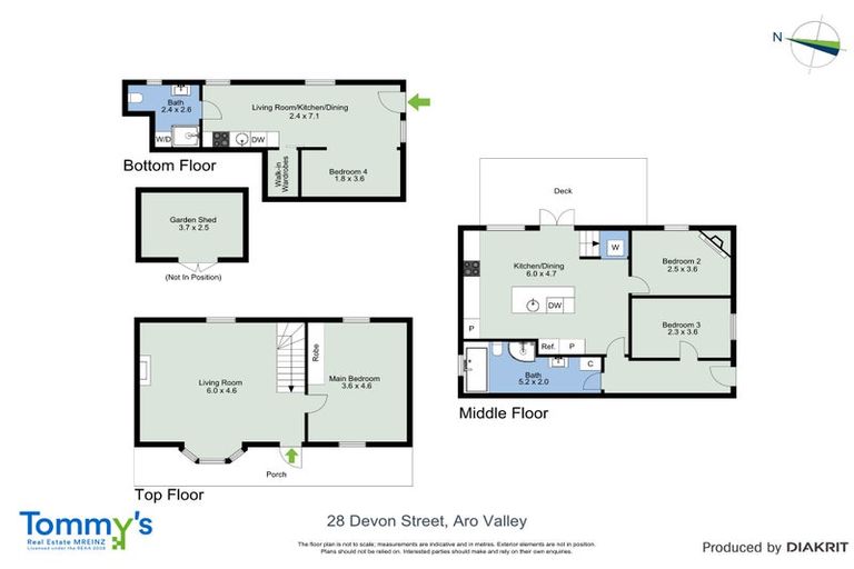 Photo of property in 28 Devon Street, Aro Valley, Wellington, 6021