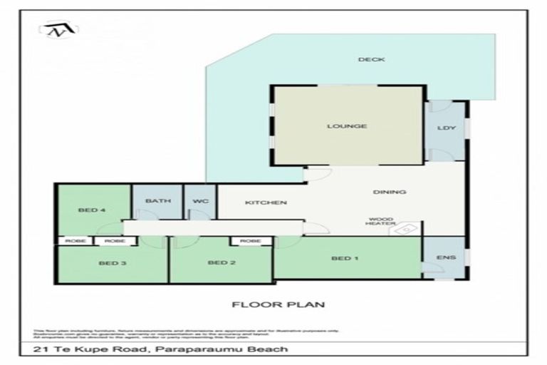 Photo of property in 21 Te Kupe Road, Paraparaumu Beach, Paraparaumu, 5032
