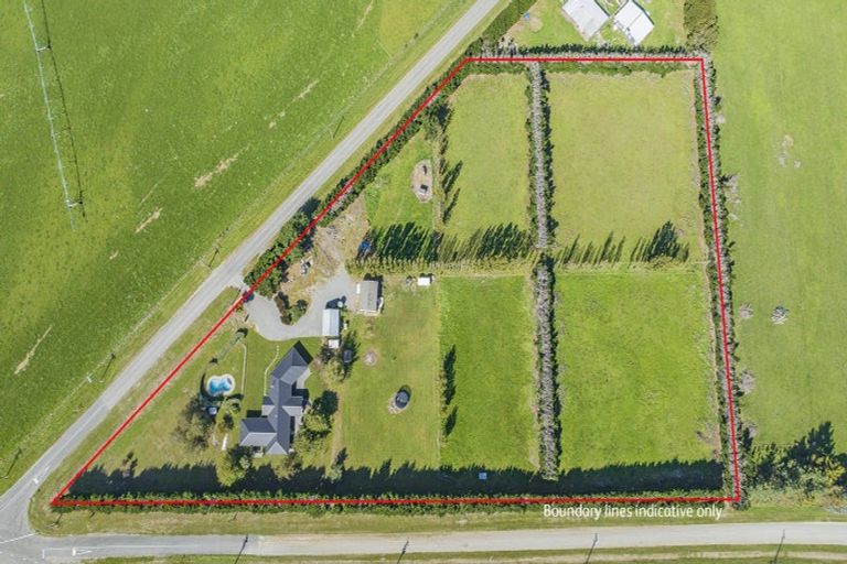 Photo of property in 477 Swamp Road, Burnham, Christchurch, 7677