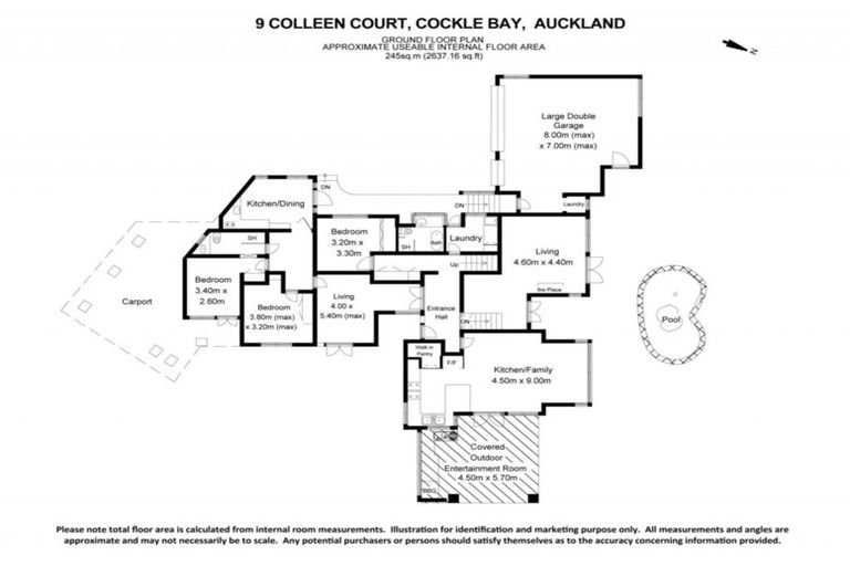 Photo of property in 9 Colleen Court, Cockle Bay, Auckland, 2014