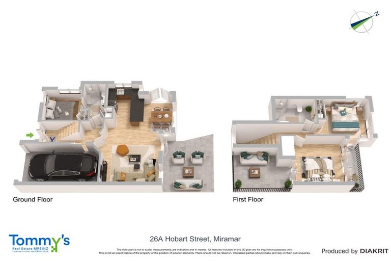 Photo of property in 26a Hobart Street, Miramar, Wellington, 6022