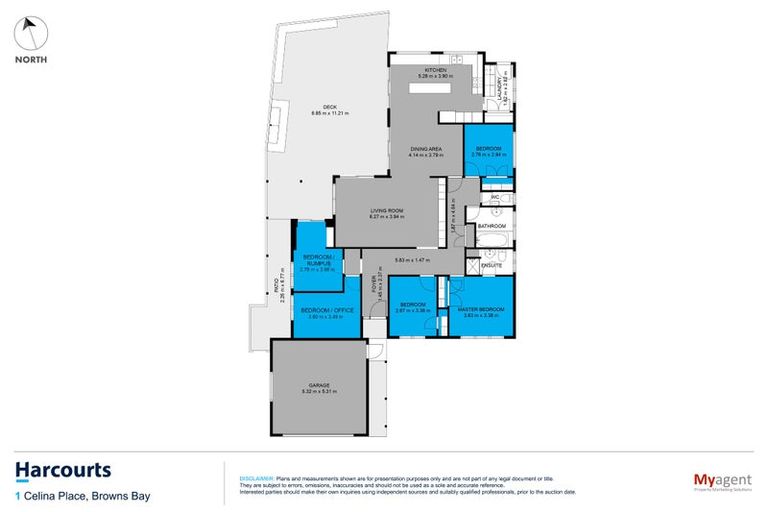 Photo of property in 1 Celina Place, Browns Bay, Auckland, 0630