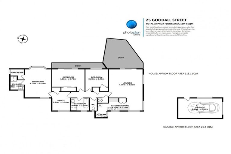 Photo of property in 25 Goodall Street, Dinsdale, Hamilton, 3204