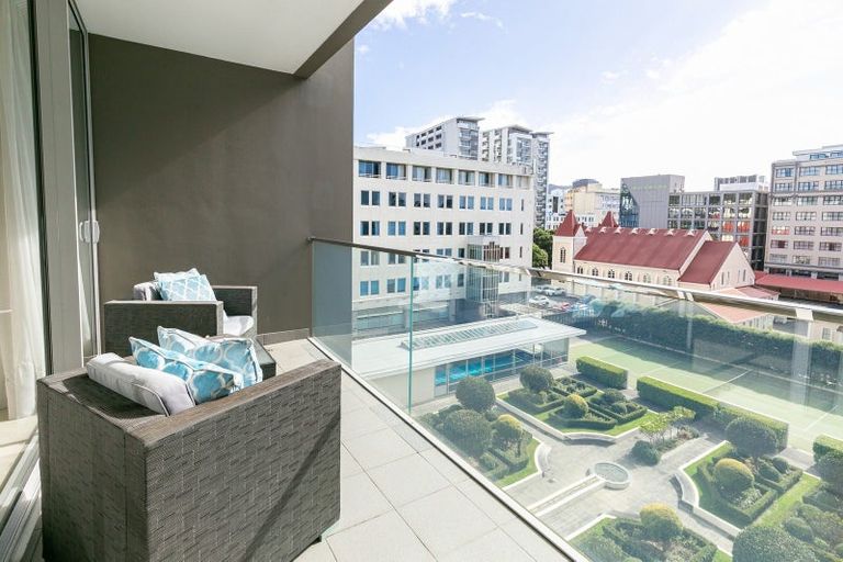 Photo of property in Sanctum Apartments, 54/10b Ebor Street, Te Aro, Wellington, 6011