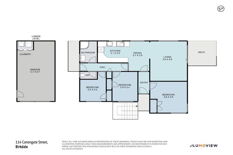 Photo of property in 1/114 Canongate Street, Birkdale, Auckland, 0626