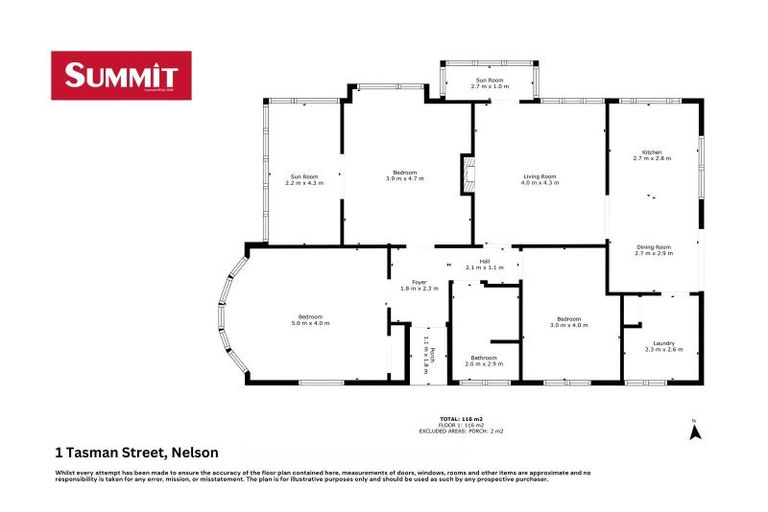 Photo of property in 1 Tasman Street, The Wood, Nelson, 7010
