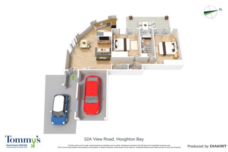 Photo of property in 32a View Road, Houghton Bay, Wellington, 6023