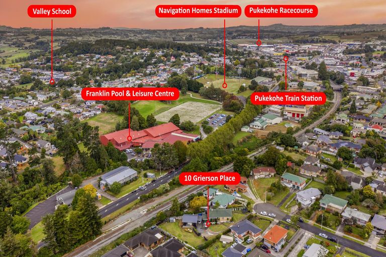 Photo of property in 10 Grierson Place, Pukekohe, 2120