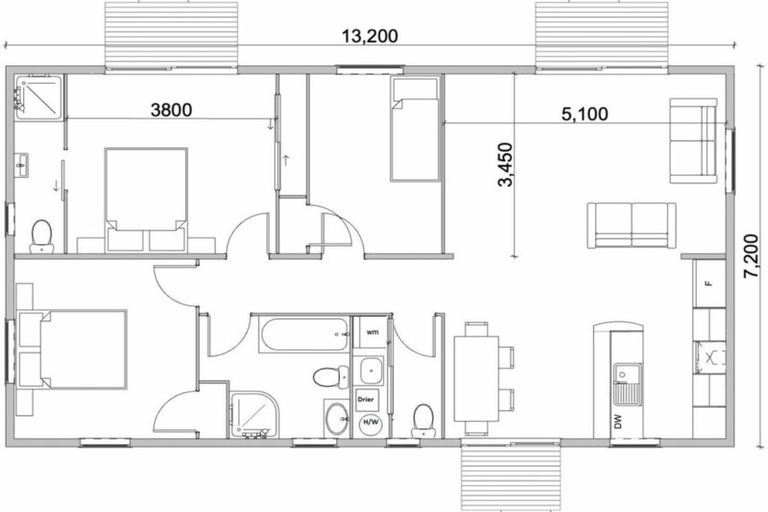 Photo of property in 10 Karaka Street, Castlecliff, Whanganui, 4501