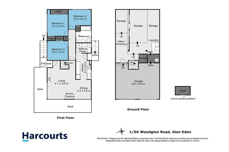 Photo of property in 1/56 Woodglen Road, Glen Eden, Auckland, 0602