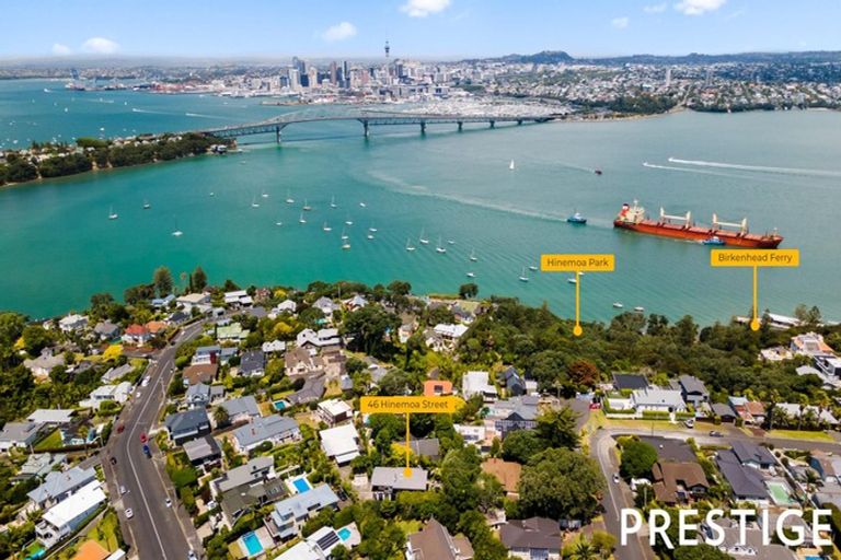 Photo of property in 46 Hinemoa Street, Birkenhead, Auckland, 0626