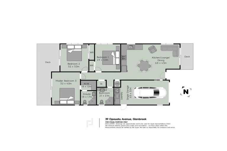 Photo of property in 39 Opouatu Avenue, Glenbrook, 2681