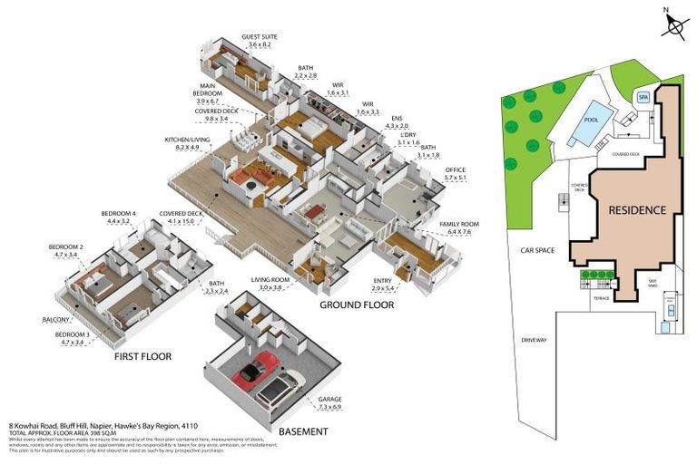 Photo of property in 8 Kowhai Road, Bluff Hill, Napier, 4110