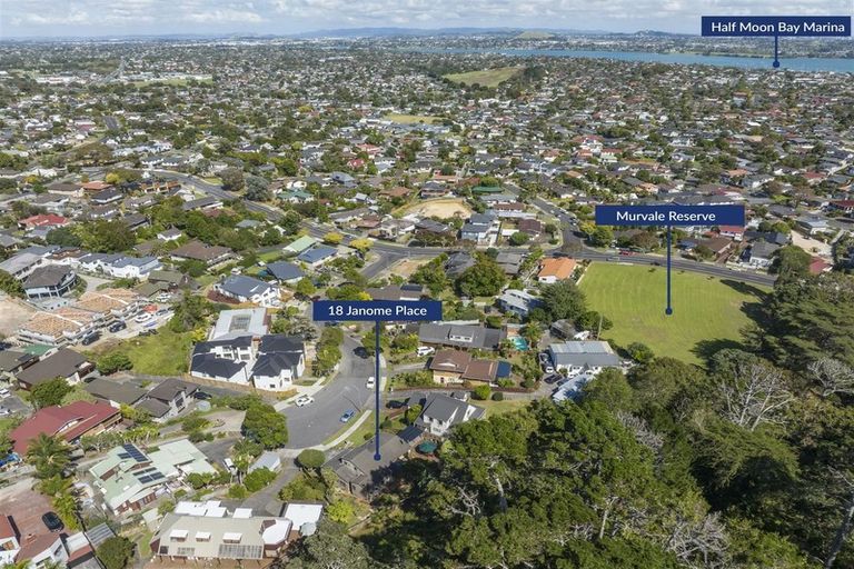Photo of property in 18 Janome Place, Bucklands Beach, Auckland, 2014