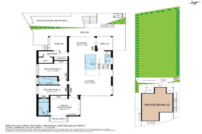 Photo of property in 460 Evans Bay Parade, Hataitai, Wellington, 6021