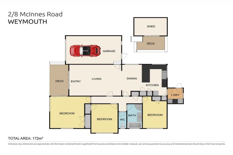 Photo of property in 2/8 Mcinnes Road, Weymouth, Auckland, 2103