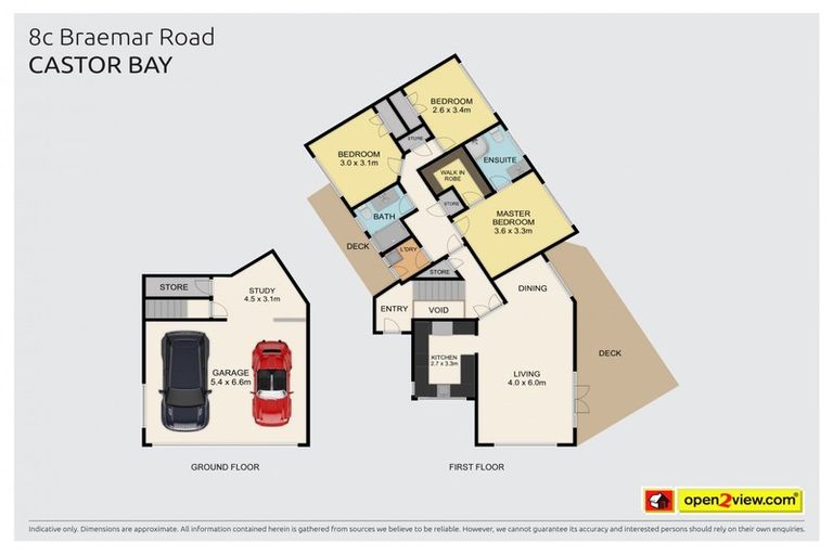Photo of property in 3/8 Braemar Road, Castor Bay, Auckland, 0620