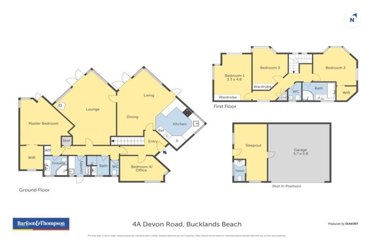 Photo of property in 4a Devon Road, Bucklands Beach, Auckland, 2012