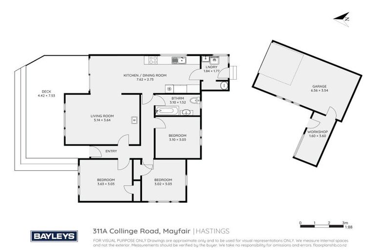 Photo of property in 311a Collinge Road, Mayfair, Hastings, 4122
