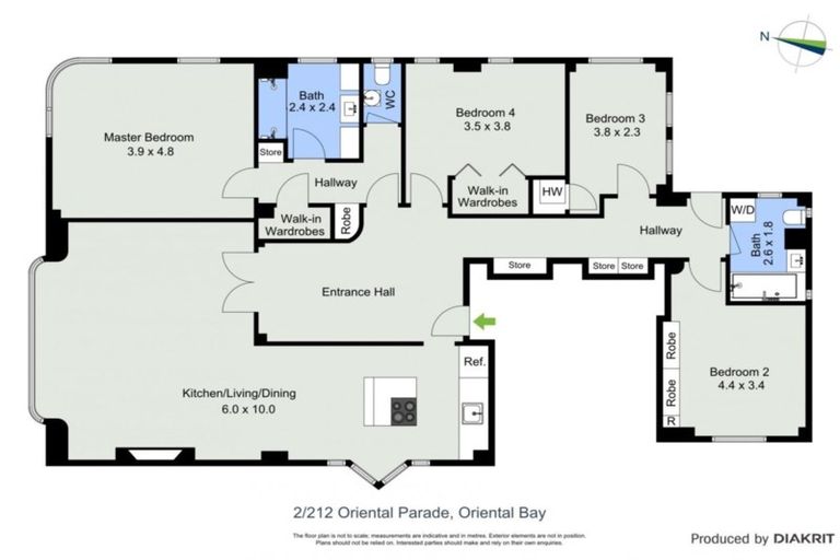 Photo of property in Anscombe Apartments, 212 Oriental Parade, Oriental Bay, Wellington, 6011