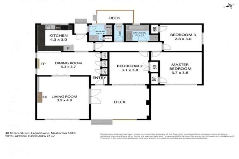 Photo of property in 48 Totara Street, Lansdowne, Masterton, 5810