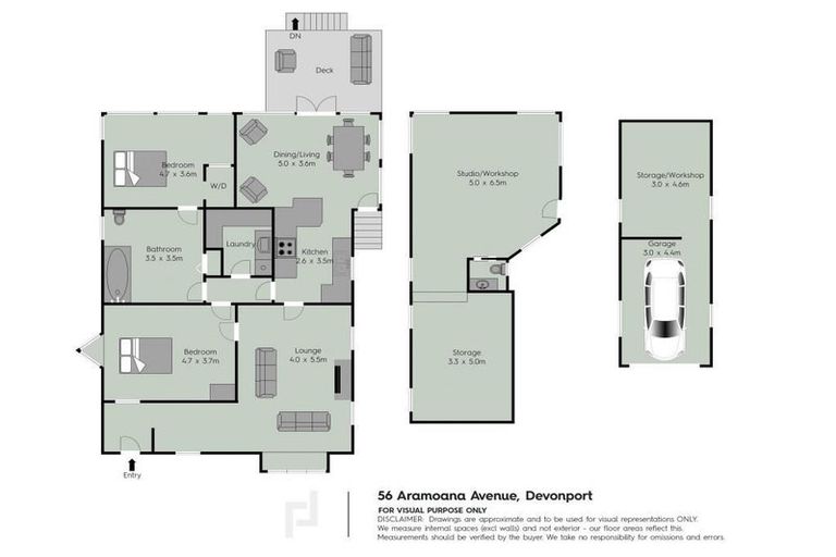 Photo of property in 56 Aramoana Avenue, Devonport, Auckland, 0624