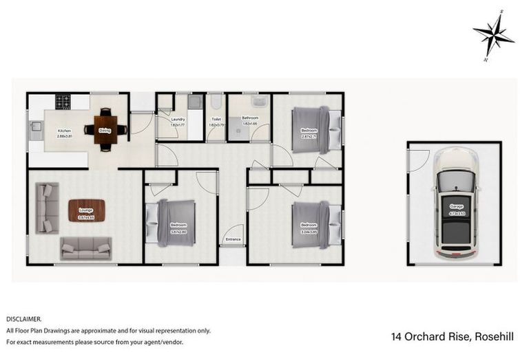 Photo of property in 14 Orchard Rise, Rosehill, Papakura, 2113