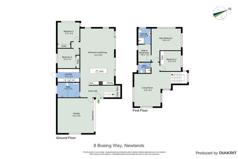 Photo of property in 8 Boeing Way, Newlands, Wellington, 6037