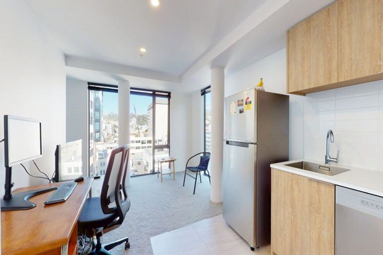 Photo of property in Pinnacle Apartments, W806/160 Victoria Street, Te Aro, Wellington, 6011
