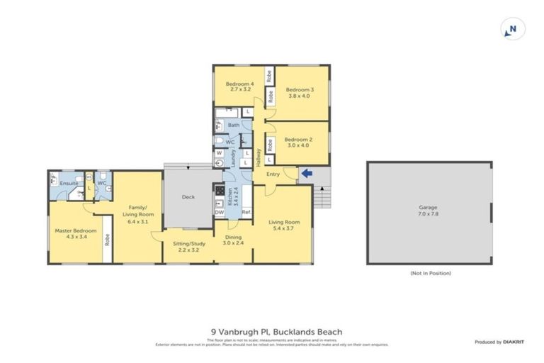 Photo of property in 9 Vanbrugh Place, Bucklands Beach, Auckland, 2014