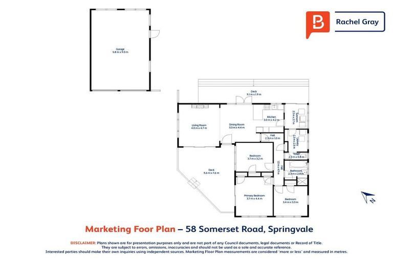 Photo of property in 58 Somerset Road, Springvale, Whanganui, 4501