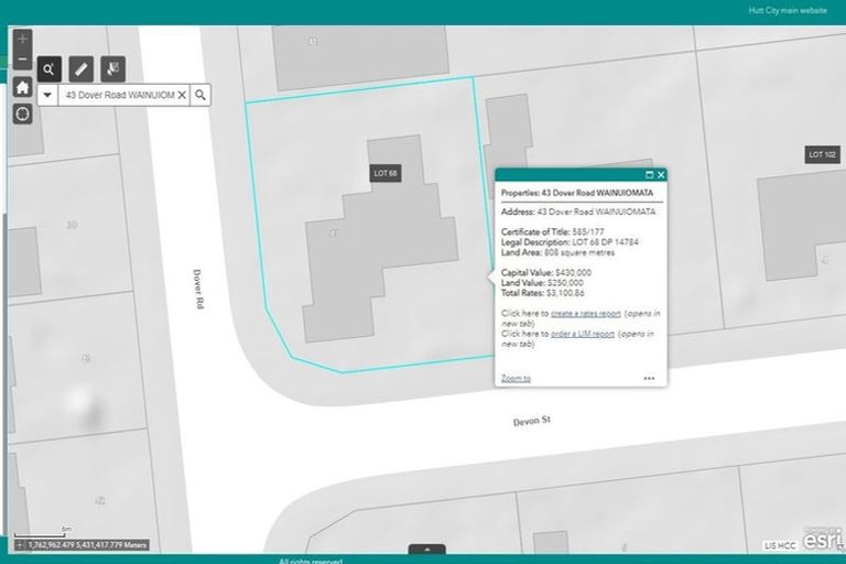 Photo of property in 43 Dover Road, Wainuiomata, Lower Hutt, 5014