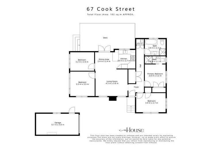 Photo of property in 67 Cook Street, Hamilton East, Hamilton, 3216