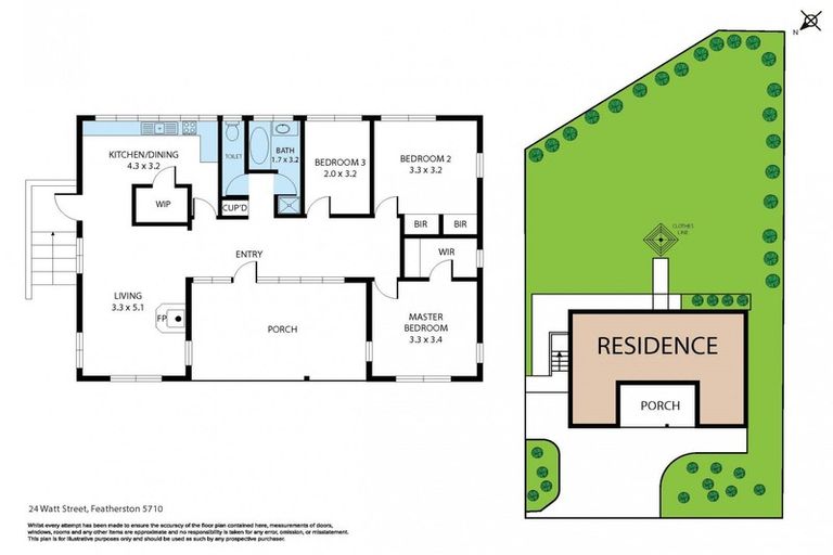 Photo of property in 24 Watt Street, Featherston, 5710