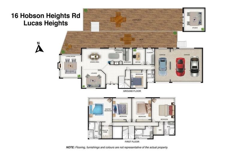 Photo of property in 16 Hobson Heights Road, Lucas Heights, Auckland, 0632