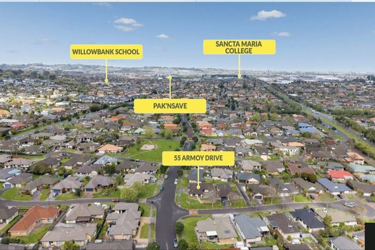 Photo of property in 55 Armoy Drive, East Tamaki, Auckland, 2016
